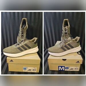 Men's US 9 Or 13 Adidas X_PLR Path Sneakers Cloud Foam Olive Black Stripes